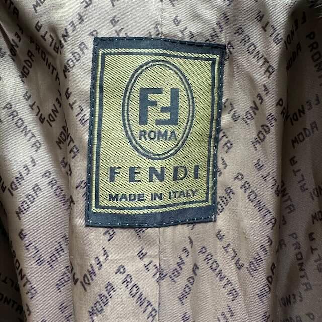 FENDI（フェンディ） デミバフミンク MINK 毛皮 リアルファー ロング