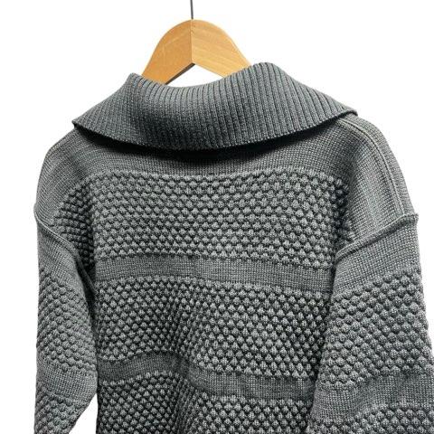 極美 S.N.S. HERNING ドライバーズニット ジップニット 極美 S.N.S. HERNING ドライバーズニット ジップニット