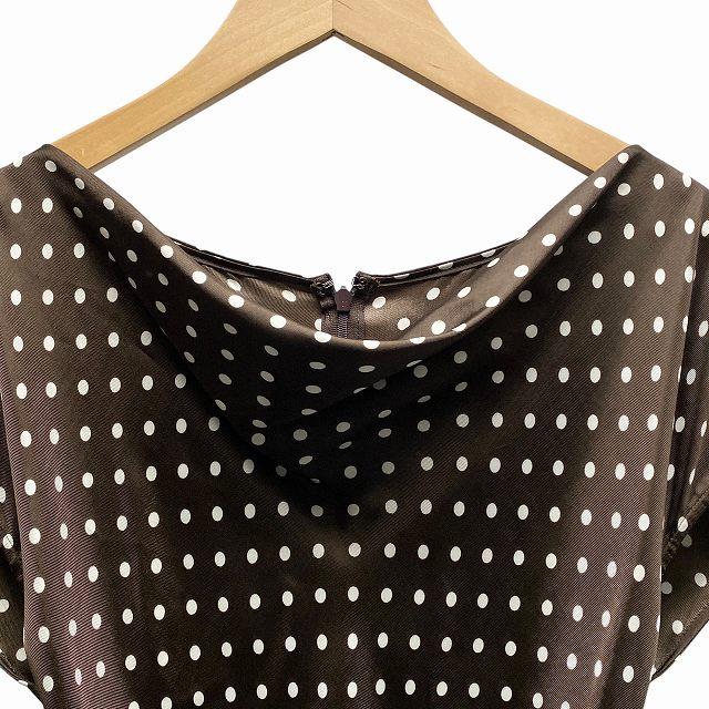 アナイ ワンピース　水玉 ANAYI ワンピース ポルカドットタイ衿付きワンピース : ZOZOTOWN