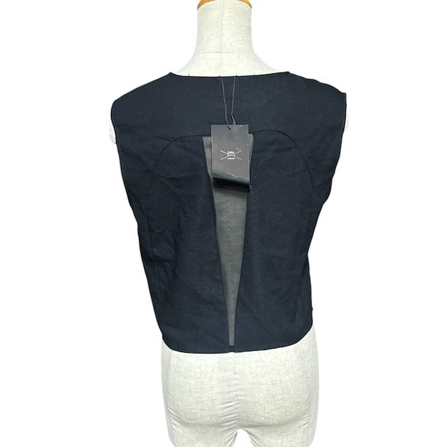 ZARA（ザラ） タグ付き ノースリーブカットソー トップス シアー 黒 