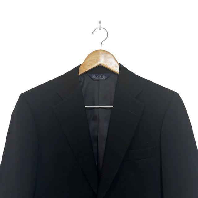 BROOKS BROTHERS / テーラードジャケット/4/ウール/BLK/無地 BROOKS BROTHERS ブルックスブラザーズ テーラードジャケット ウール