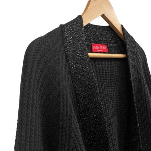 コルソロッソ CORSO ROSSO ロングカーディガン ニット ヘチマカラー 