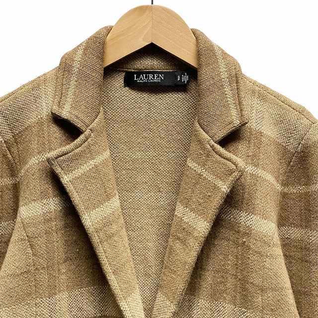 ローレンラルフローレン LAUREN RALPH ジャケット チェック柄 カシミヤ