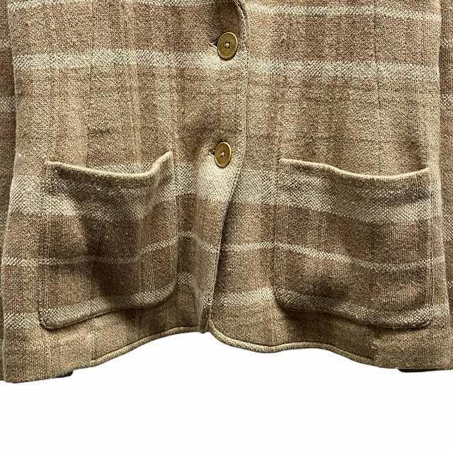 ローレンラルフローレン LAUREN RALPH ジャケット チェック柄 カシミヤ