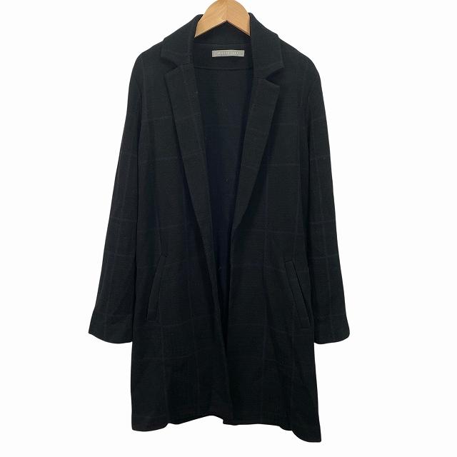 レディース セオリーリュクス 25AW ウールショートコート(ブラック)