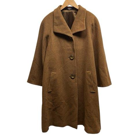 LEONARD（レオナール） 裏地総柄 アンゴラ シルク混 レオパード柄 