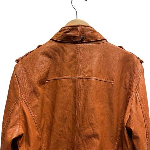 CLASSY イタリアンレザー ラムレザージャケット ブルゾン ライダース