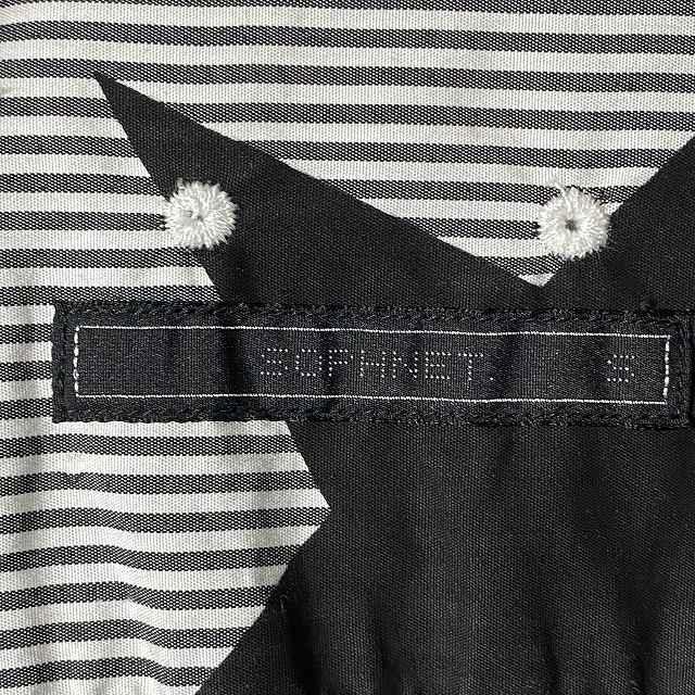 ソフネット SOPHNET. シャツ 長袖 ストライプ 星 スター グレー