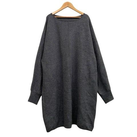 最終値下クルーネックワイドチュニックSpick and span 新品 スピック＆スパン Spick & Span 《追加予約》クルーネック ワイド