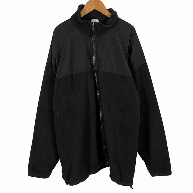 ポーラーテック US NAVY フリースジャケット ライナー 黒 Large ポーラーテック POLARTEC US NAVY フリースジャケット ライナー