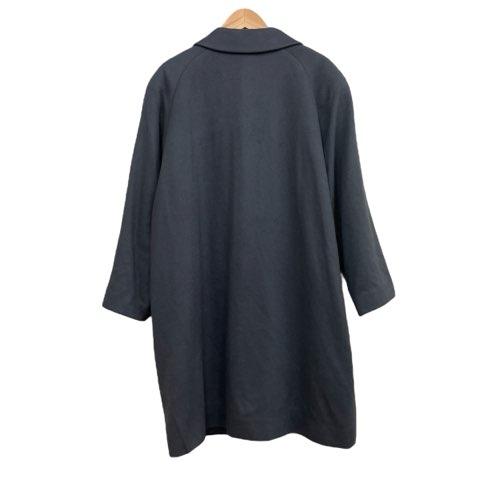 カシミヤコート ダブルチェスターコート ジャケット ネイビー系 グレー