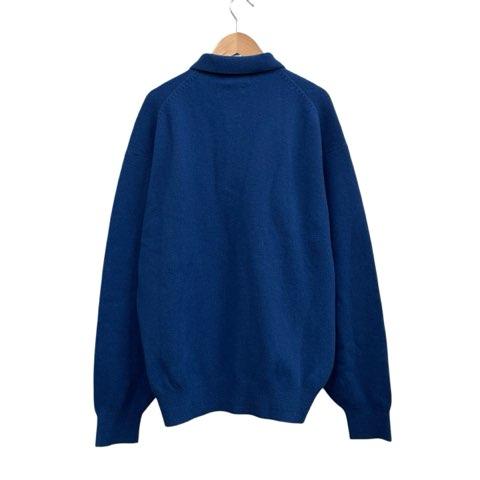 マンシングウェア MUNSINGWEAR ウールセーター ニット 2ボタン ゴルフ