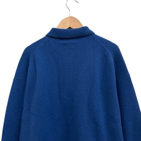 マンシングウェア MUNSINGWEAR ウールセーター ニット 2ボタン ゴルフ