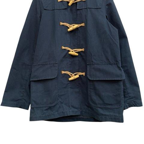 LONDON TRADITION ダッフルコート ネイビー38 LONDON Tradition ダッフルコート コットン100% ネイビー サイズ38 M