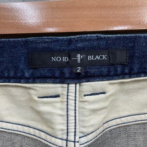 ノーアイディー NOID BLACK ライダーススキニーパンツ デニム