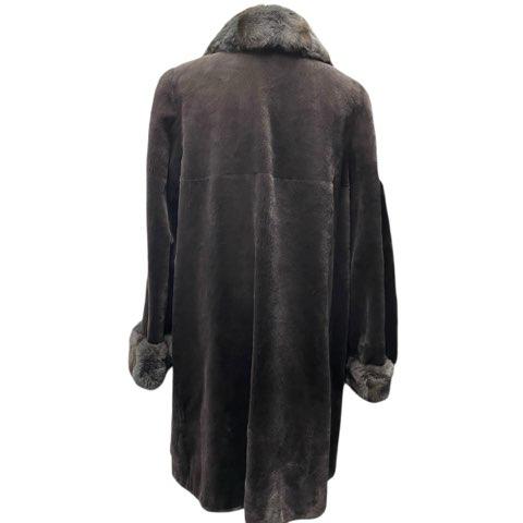 サガミンク SAGA MINK ROYAL シェアードミンク 毛皮 ロングコート