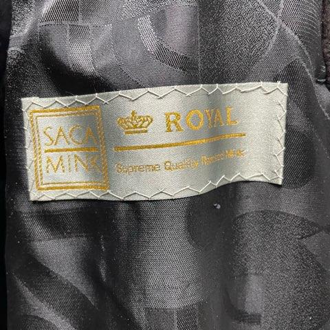 サガミンク SAGA MINK ROYAL シェアードミンク 毛皮 ロングコート