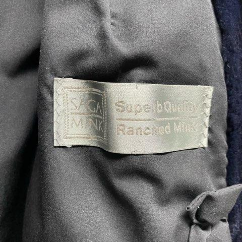 サガミンク SAGA MINK altima シェアードミンク 毛皮 ロングコート