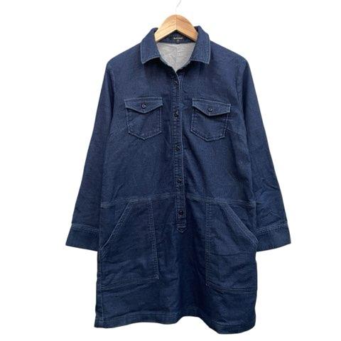 ドゥクラッセ DoCLASSE デニムシャツワンピース チュニック丈