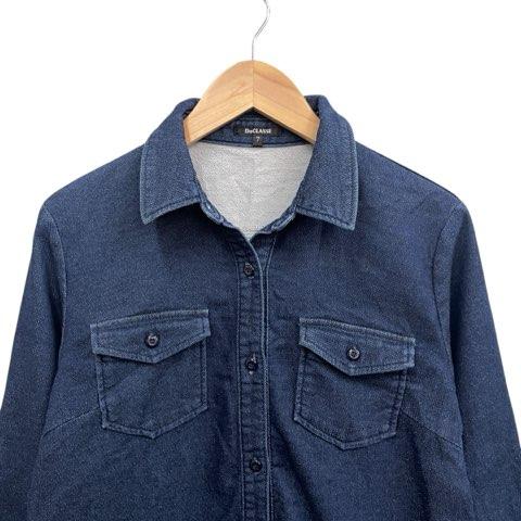 ドゥクラッセ DoCLASSE デニムシャツワンピース チュニック丈