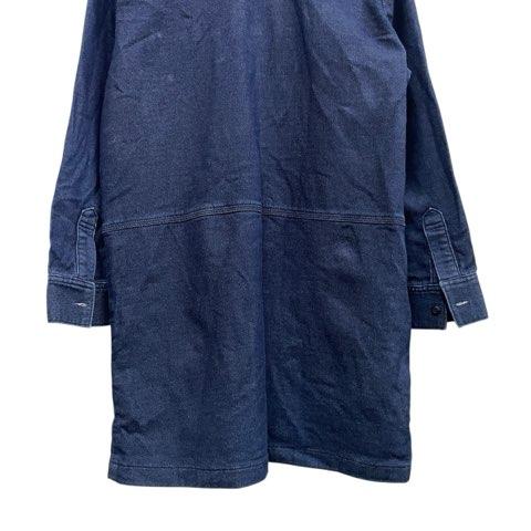 ドゥクラッセ DoCLASSE デニムシャツワンピース チュニック丈 