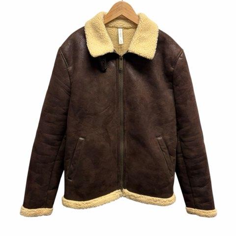 ザラマン ZARA MAN フェイクムートンコート アウター B-3 フライト