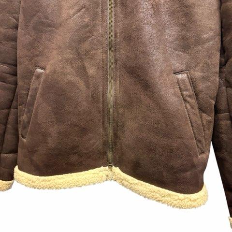 ザラマン ZARA MAN フェイクムートンコート アウター B-3 フライト