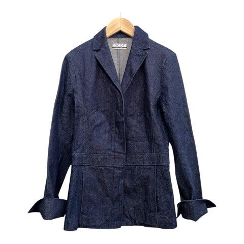 スコットクラブ SCOT CLUB デニムジャケット 比翼ボタン ポケット 