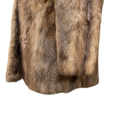 Wood Notes by OSFUR 毛皮 ミンク コート wood notes by OSFUR ミンク MINK 毛皮コート リアルファー ブラウン 9