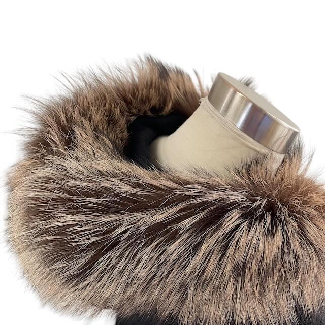 フォクシー ブティック FOXEY BOUTIQUE カシミヤ100% シルバー 