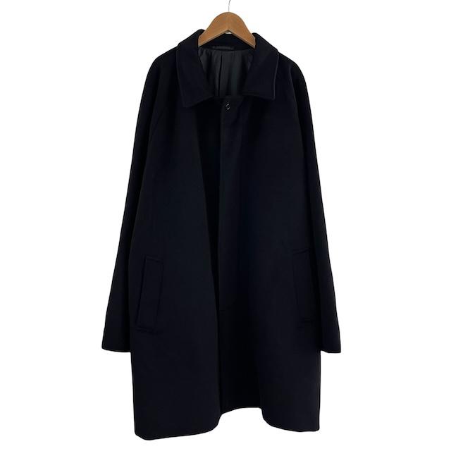 カシミヤ100% 黒コート メンズ カシミヤ100% ウールコート アウター ブラック 黒 LL メンズ