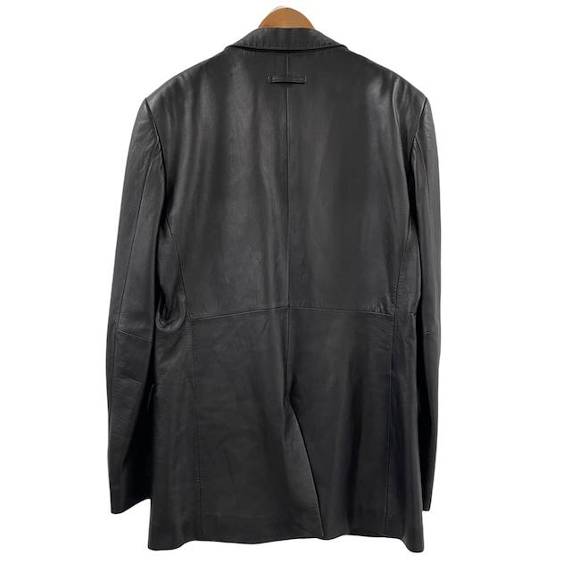 GAULTIER HOMME OBJET ラムレザー　テーラードジャケット ゴルチェオムオブジェ GAULTIER HOMME objet レザージャケット