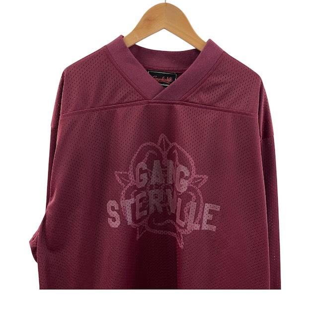 ギャングスタービル GANGSTERVILLE タグ付き ホッケーシャツ メッシュT 