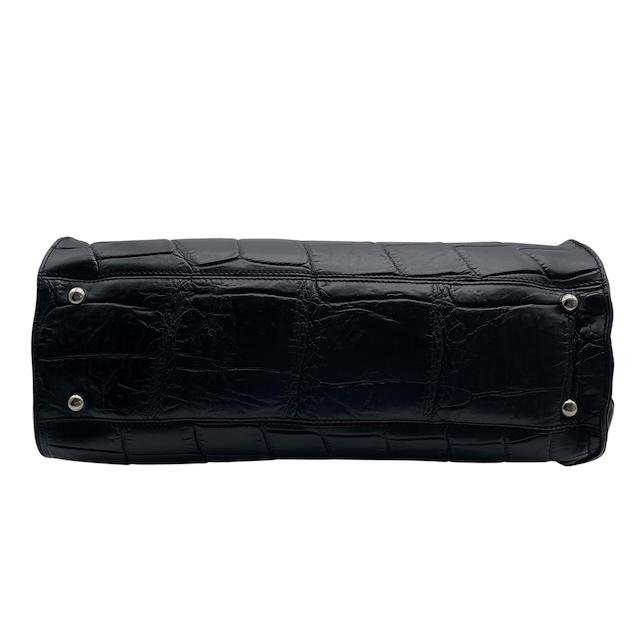 ROND et CARRE ロンエキャレ JRA認定 マットクロコダイル ワニ革