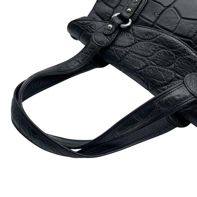 ROND et CARRE ロンエキャレ JRA認定 マットクロコダイル ワニ革