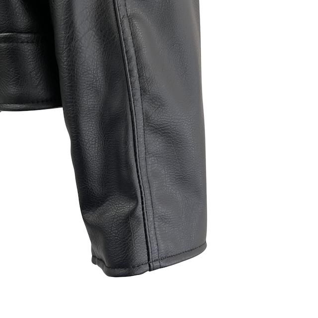 ZARA（ザラ） ダブルライダースジャケット アウター フェイクレザー