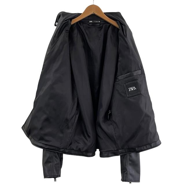 ZARA（ザラ） ダブルライダースジャケット アウター フェイクレザー