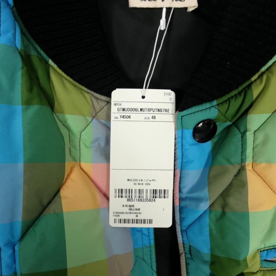 MARNI マルニ　チェック　ベスト MARNI(マルニ) 23AW50s CHECKニットベストCVMG0102Q0 CVMG0102Q0