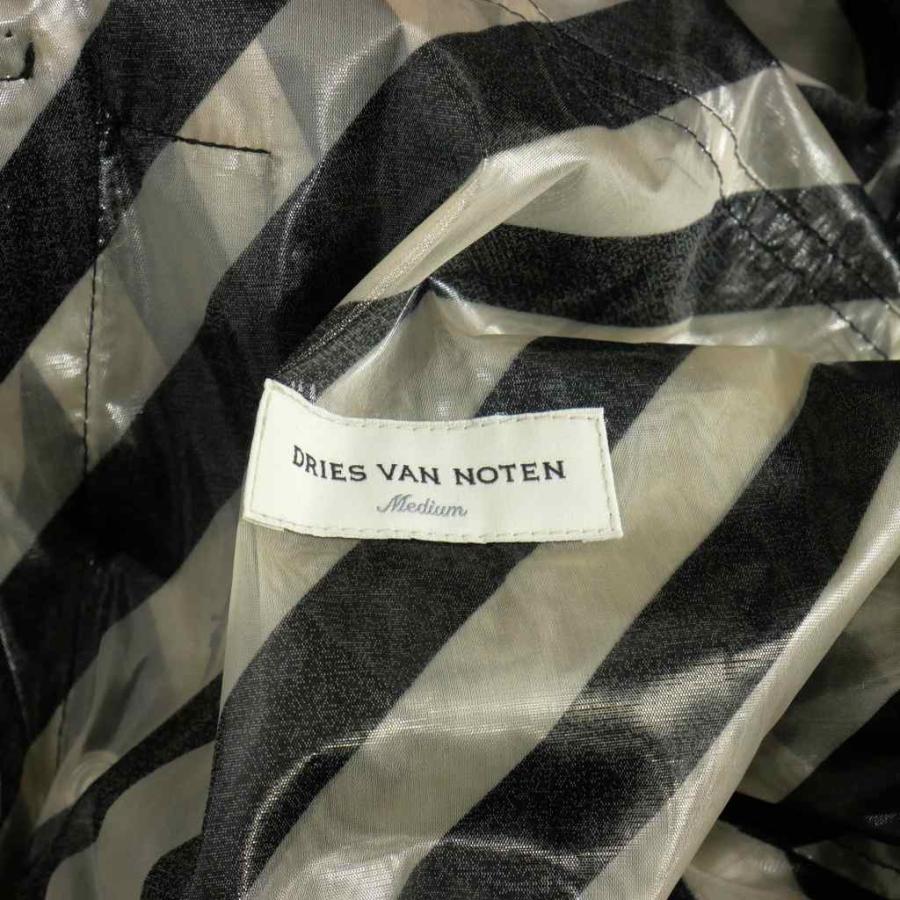 ドリスヴァンノッテン DRIES VAN NOTEN ストライプ ナイロン モッズ 