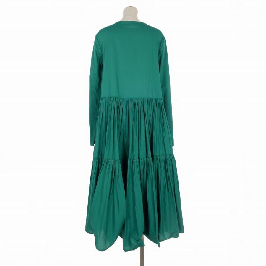 マーレット Merlette ワンピース ロング 長袖 グリーン 緑 1577-343  