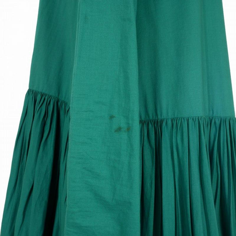 マーレット Merlette ワンピース ロング 長袖 グリーン 緑 1577-343  