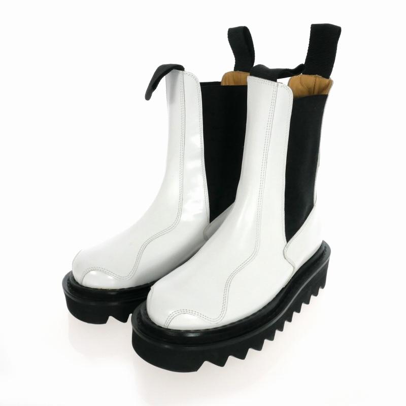 トーガ プルラ TOGA PULLA SIDE GORE BOOTS メタル サイドゴア ブーツ 