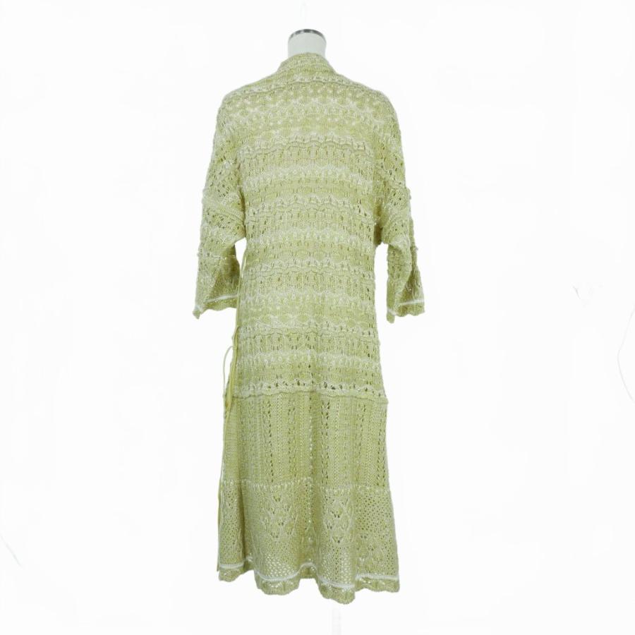 マメクロゴウチ Mame Kurogouchi 21SS Floral Watermark Wrap-Front 