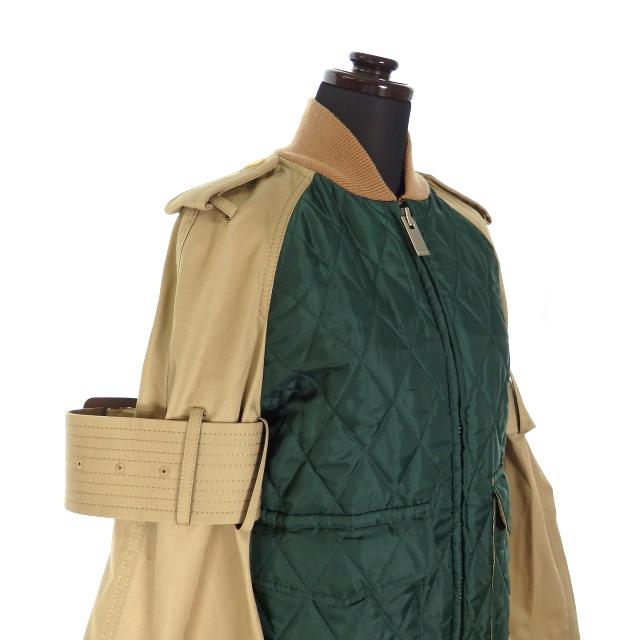 サカイ sacai フレアスリーブ ドッキングブルゾン ジャケット サカイ sacai フレアスリーブ ドッキングブルゾン ジャケット