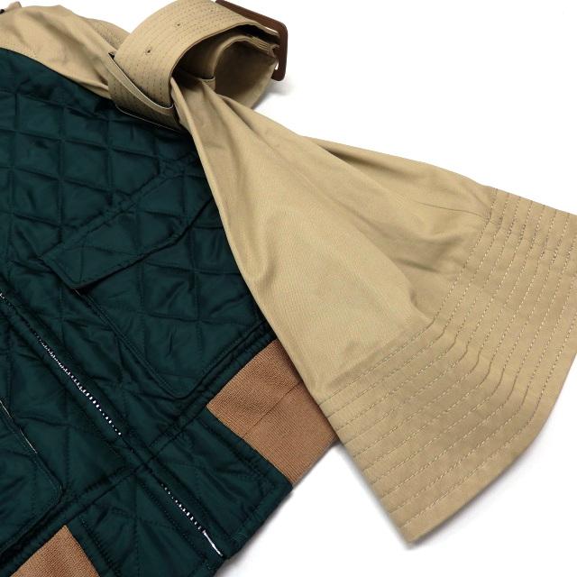 サカイ sacai フレアスリーブ ドッキングブルゾン ジャケット サカイ sacai フレアスリーブ ドッキングブルゾン ジャケット
