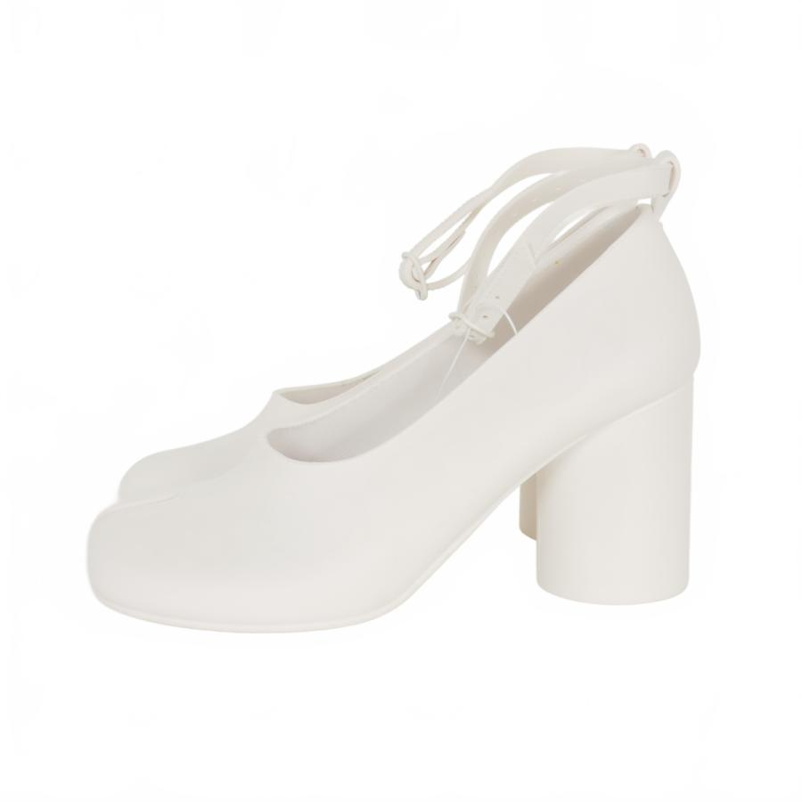 メゾンマルジェラ Maison Margiela PVC タビ 足袋 ストラップ ヒール 