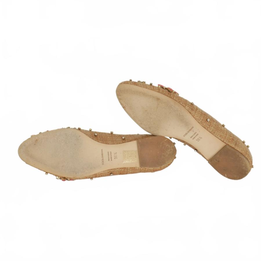 DOLCE&GABBANA（ドルチェ & ガッバーナ） ドルガバ ビジュー パンプス