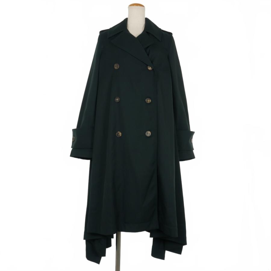 Acne Studios ダークグリーン チェスターコート