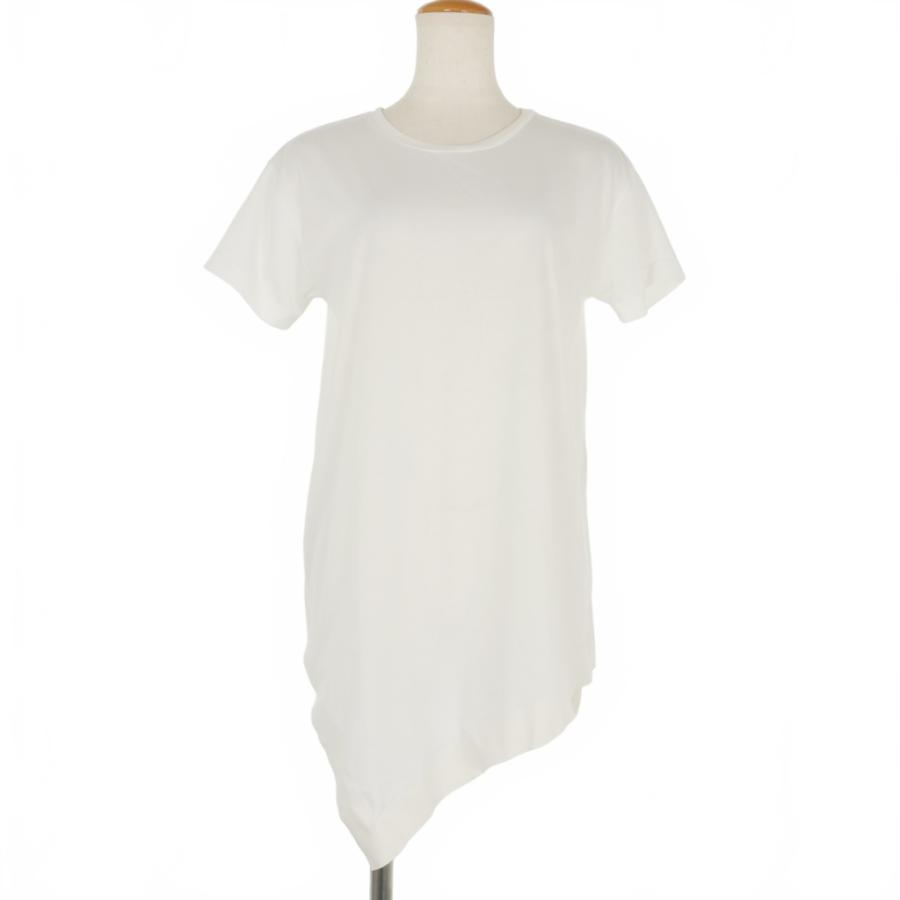 バレンシアガ BALENCIAGA アシンメトリー Tシャツ カットソー 半袖 XS 