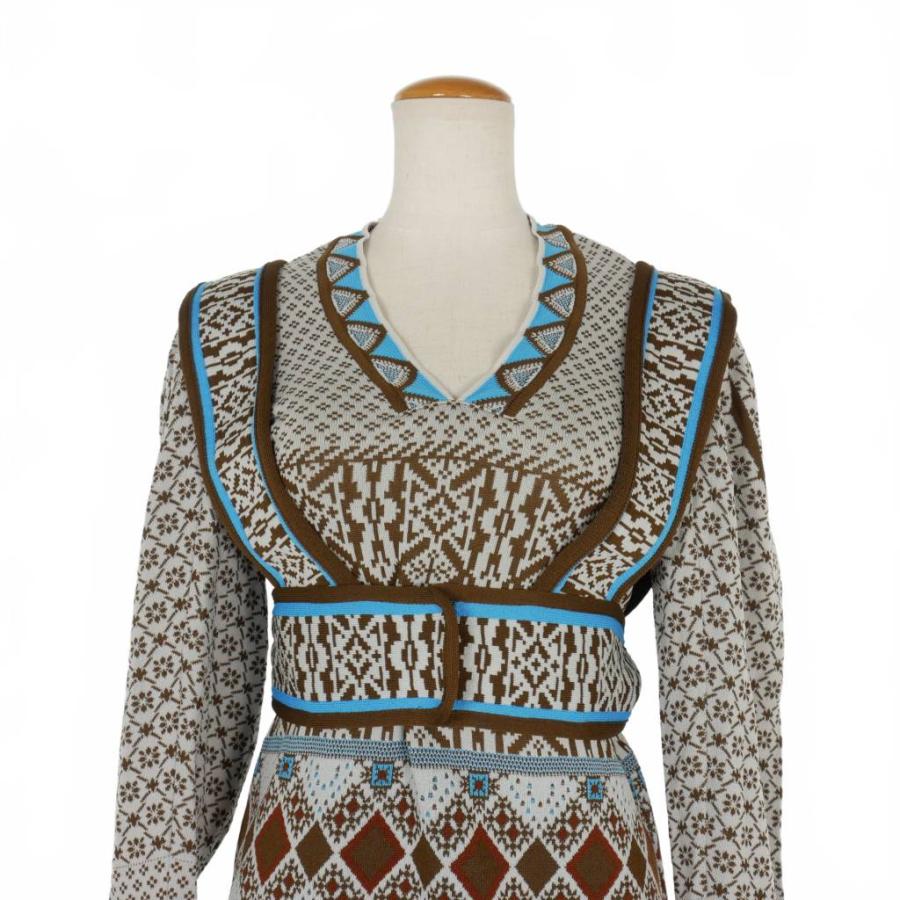 未使用品 マメクロゴウチ Mame Kurogouchi 22AW Fair Isle Knitted  